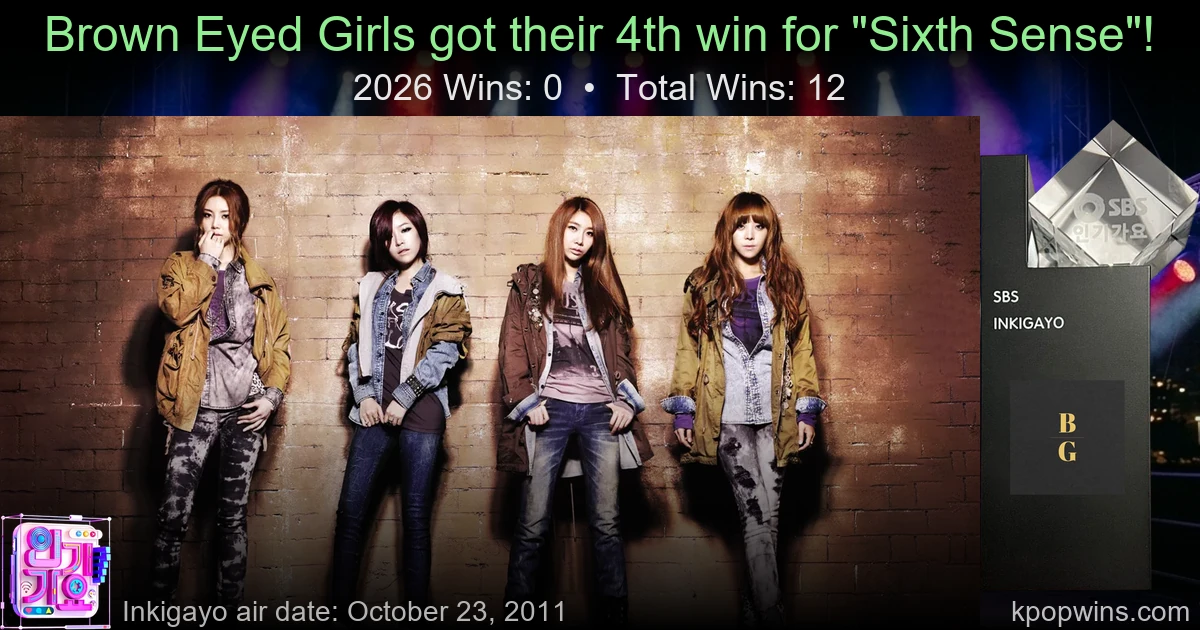 Brown Eyed Girls - Sixth Sense